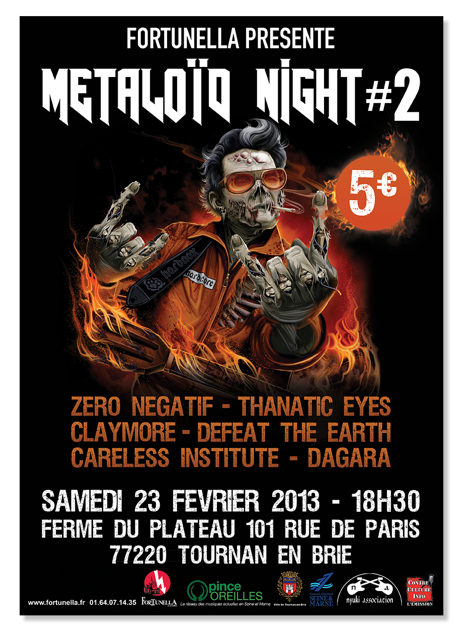 Poster Metaloidnight