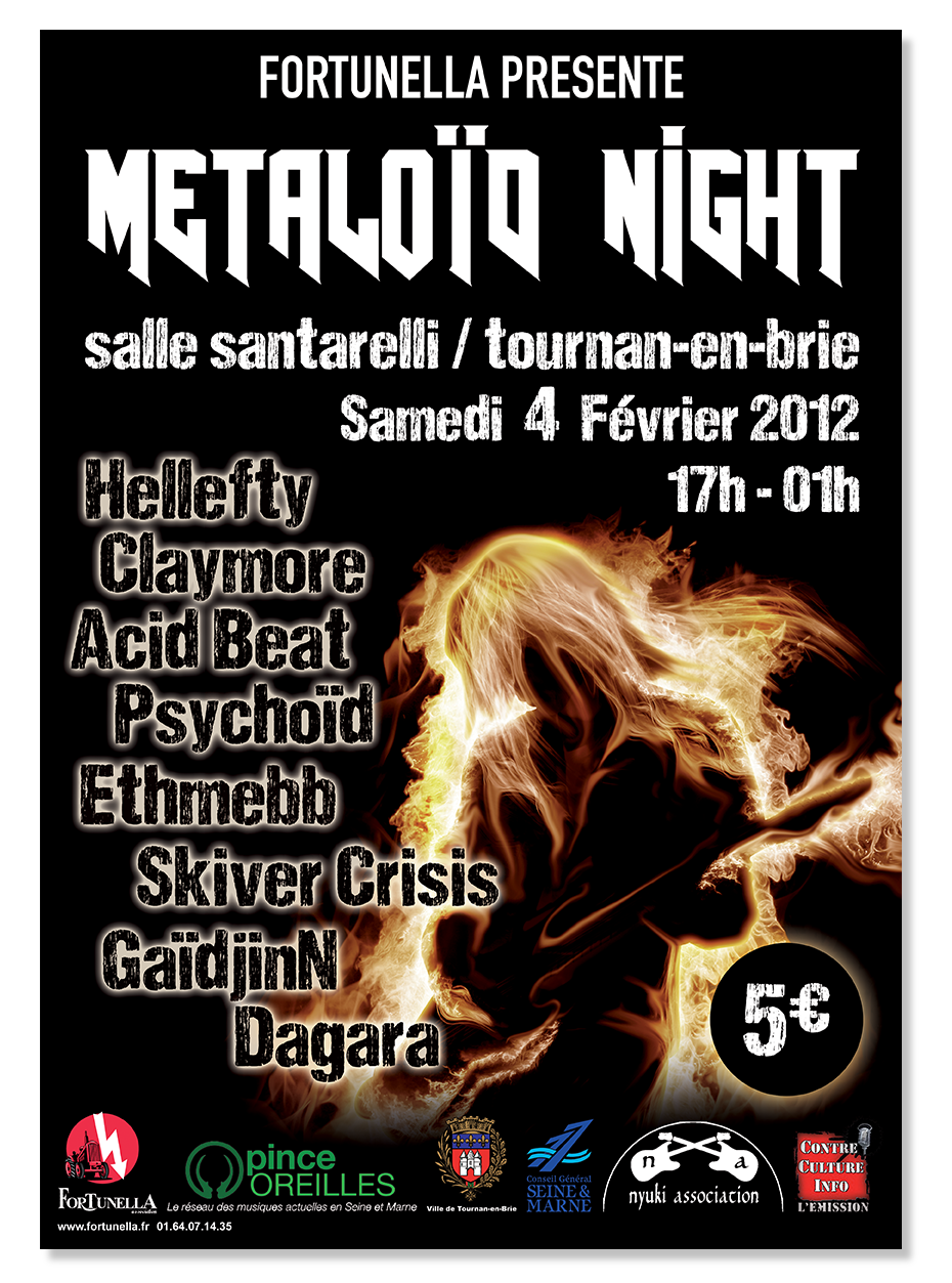 Poster Metaloidnight